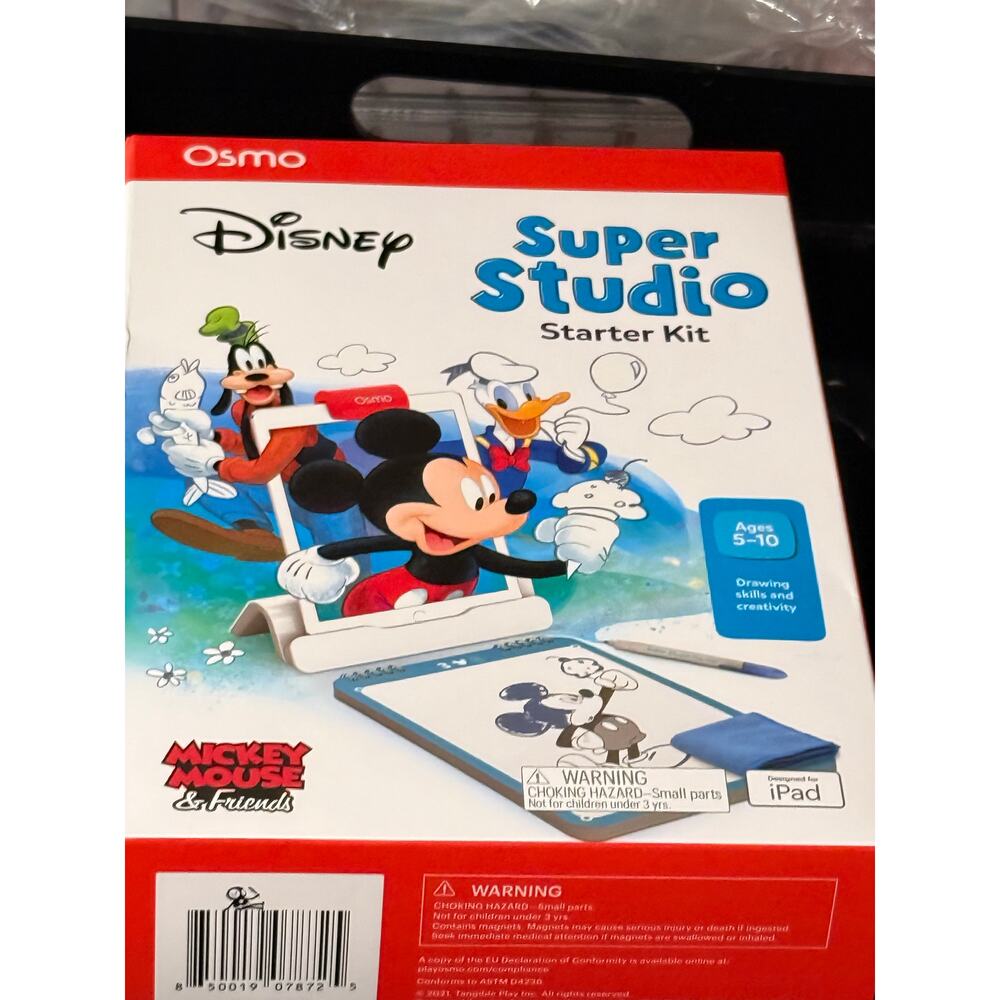 Osmo Super Studio Starter Kit-Disney Mickey Mouse & Friends  (for iPad) sealed